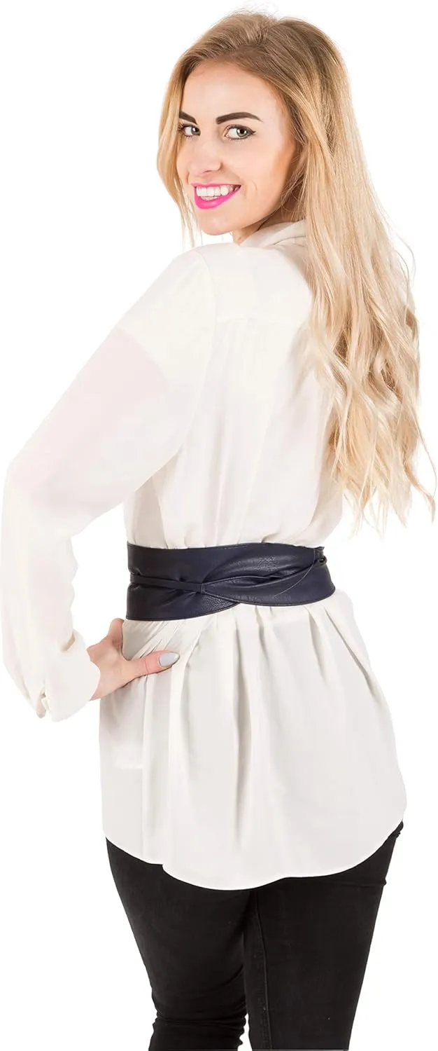 BlackButterfly Obi Waist Band Self Knot Tie Up Cinch Belt