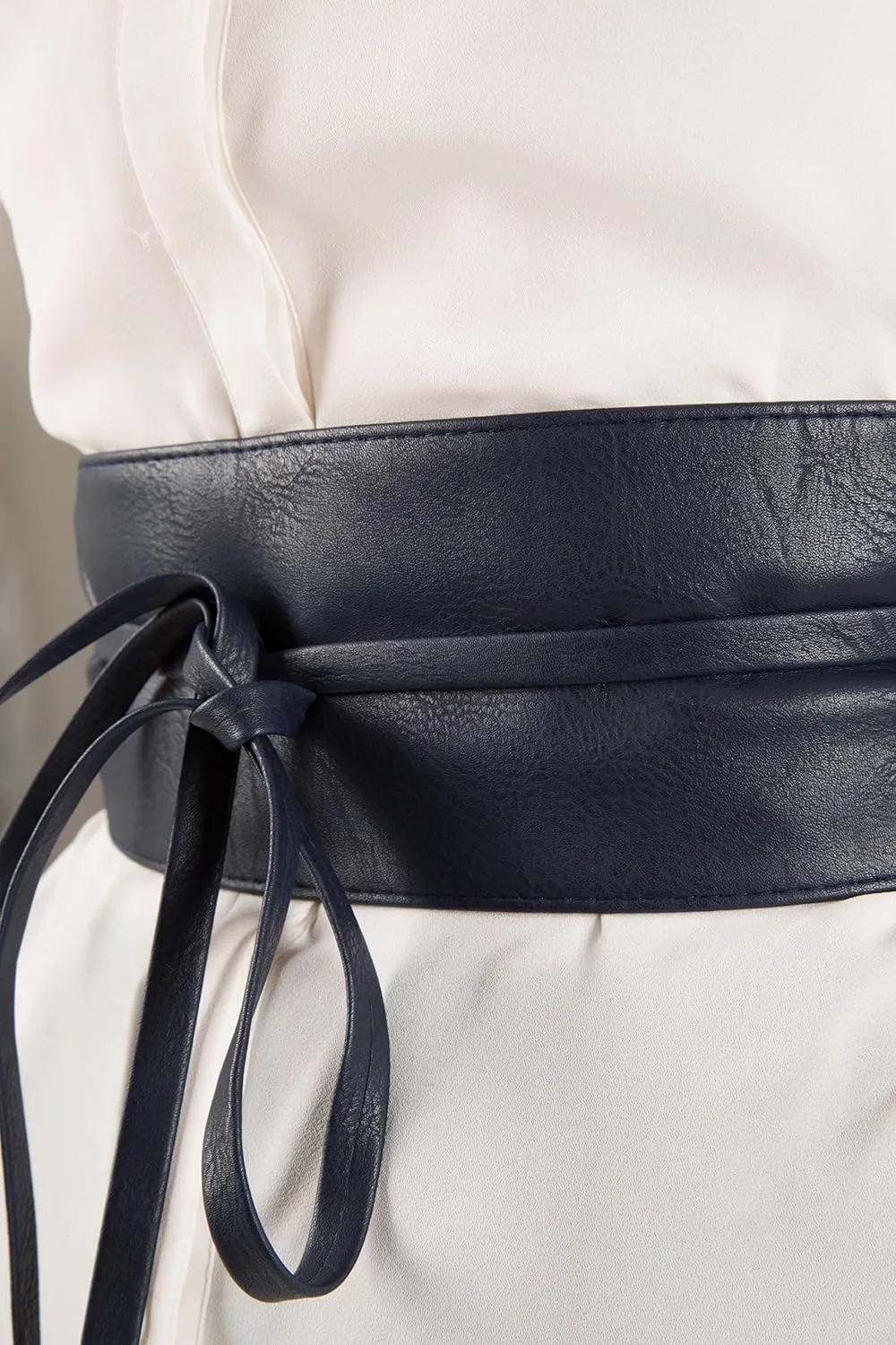 BlackButterfly Obi Waist Band Self Knot Tie Up Cinch Belt