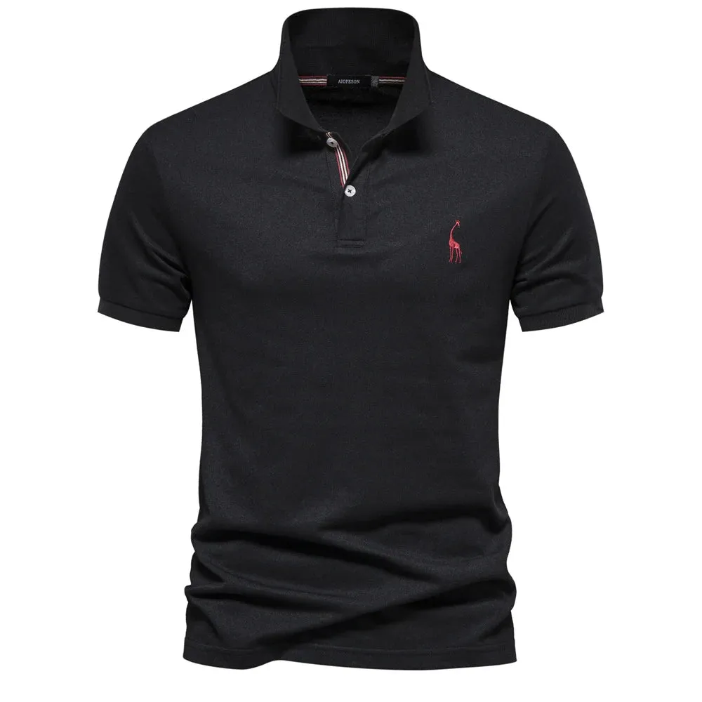 Brand Men's Polo Shirts Cotton Polo Shirts for Men Short Sleeve High Quantity Solid Polo Men New Summer Clothing