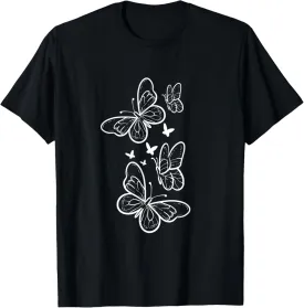 Butterflies Spring Nature Lover T-Shirt