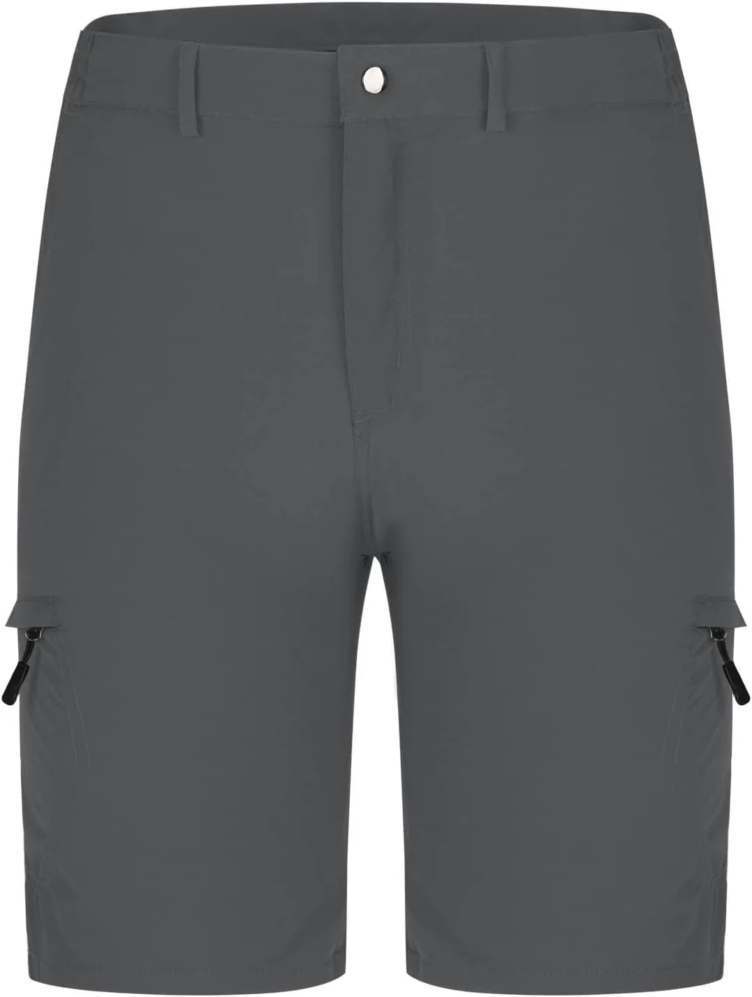 Cargo Shorts for Men Summer Casual Knee Length Water Resistant Work Fishing Hiking Shorts Elastic Waist Short Pants