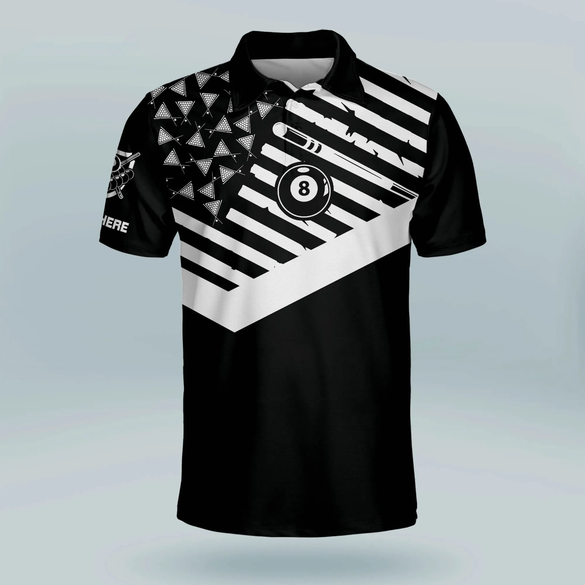Coolspod Some Grandpas Play Bingo Real Grandpas Go Play Pool Billiard Polo Shirt