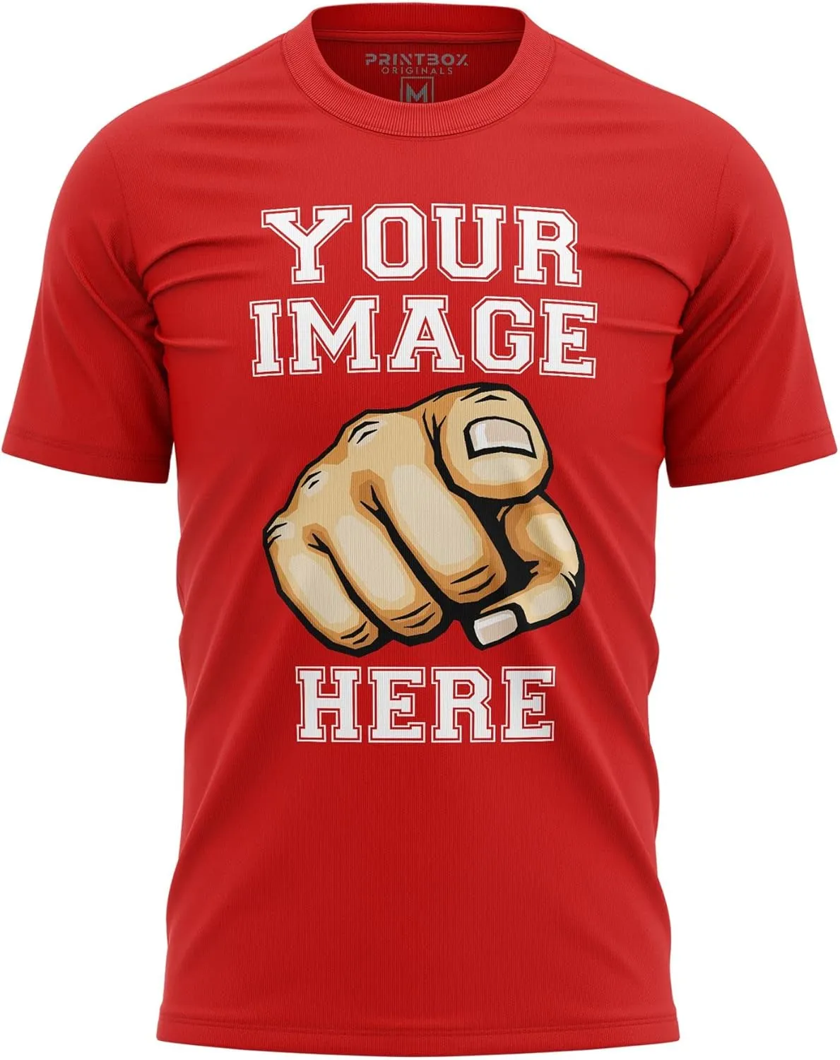 Custom Shirt for Men, ADD Your Image to Front and Back Printing, Customized Tshirts Design Your Own