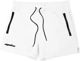 Gym Shorts Men Zipper Pockets Quick Dry Athletic Workout Basketball Running Shorts Lightweight 5 Inch Pants
