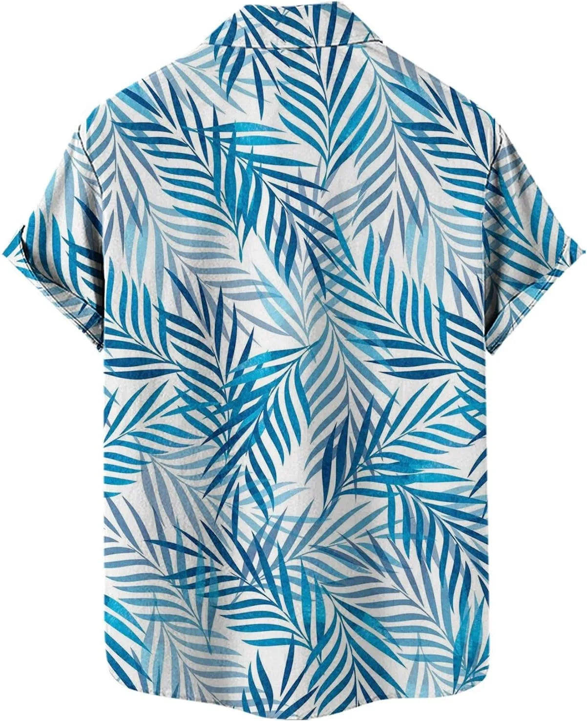 Hawaiian Shirt for Men Summer Short Sleeve Button Down Tropical Floral Beach Vacation Shirt for Beach,Pool Parties