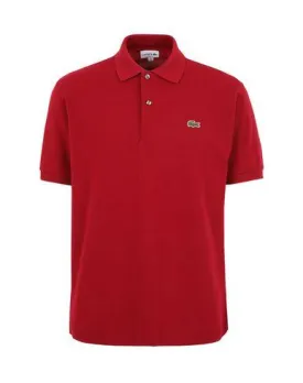 Lacoste Man Polo shirt Maroon M INT