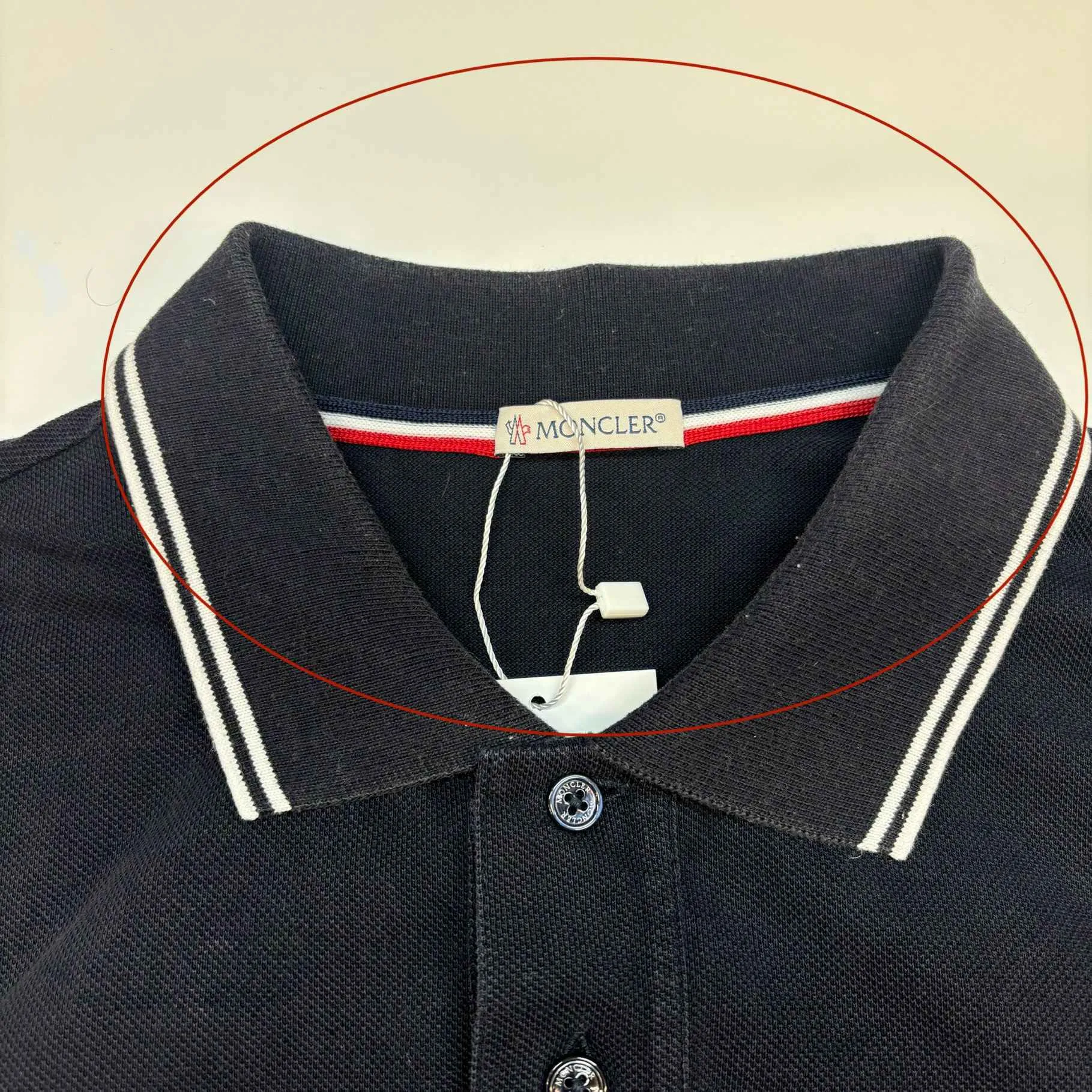 Men's Maglia Polo Shirt Black Size M