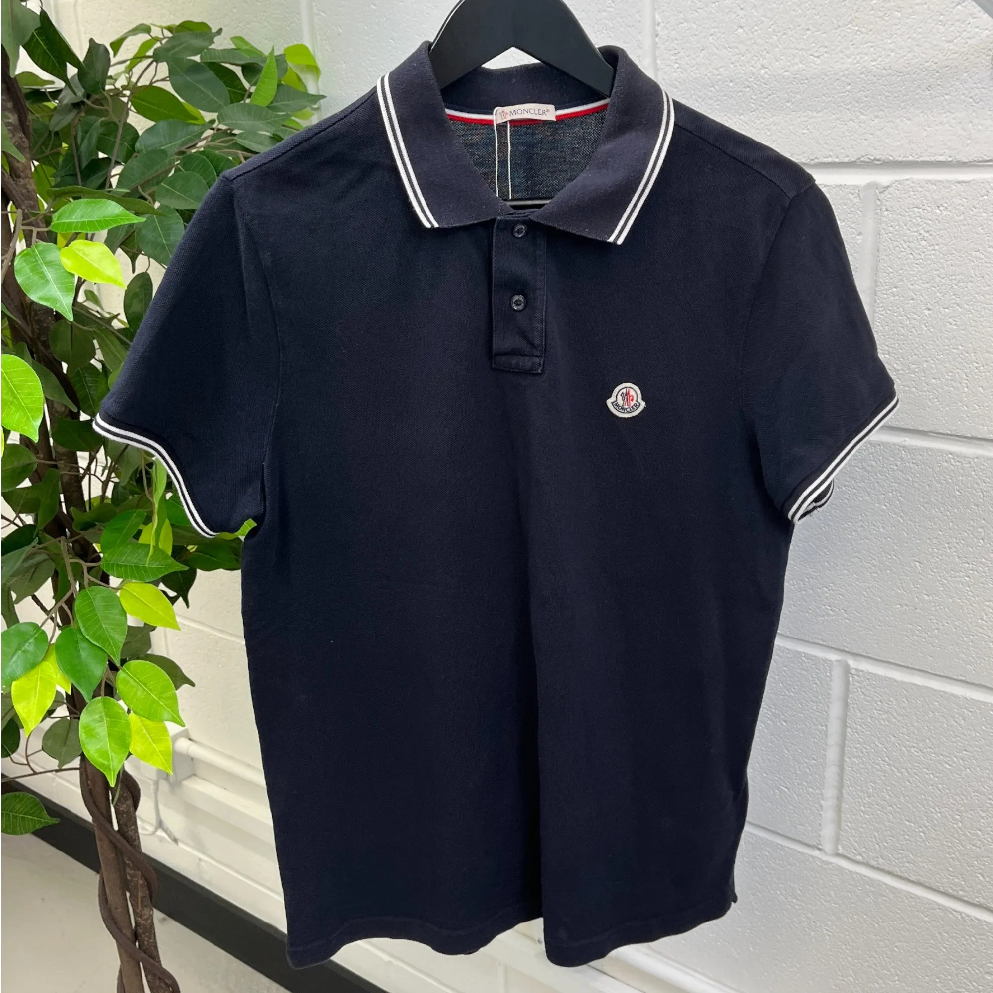 Men's Maglia Polo Shirt Black Size M