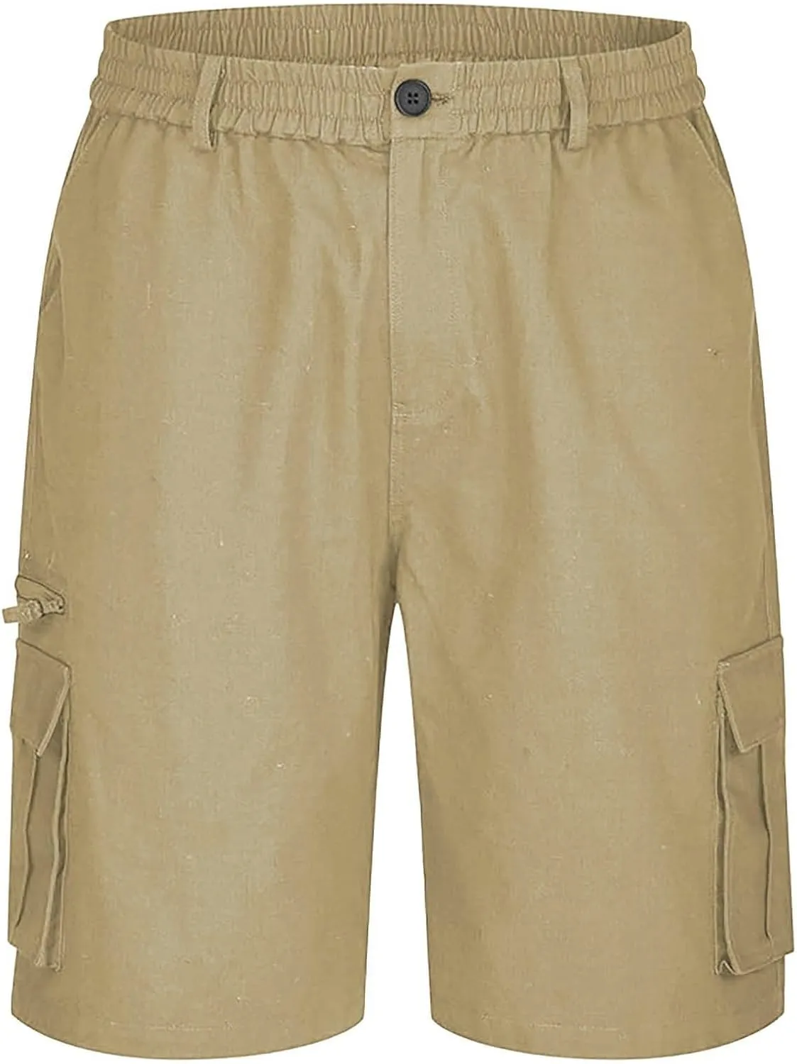 Men's Shorts Hiking 2025 Casual Outdoor Elastic Waist Shorts Travel Summer Athletic Big and Tall Fashion Short Pants