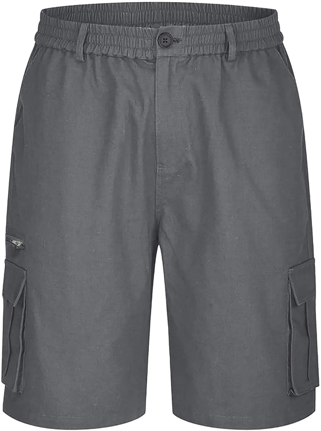 Men's Shorts Hiking 2025 Casual Outdoor Elastic Waist Shorts Travel Summer Athletic Big and Tall Fashion Short Pants