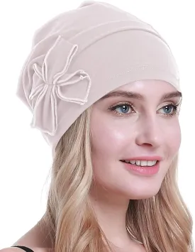 osvyo Cotton Chemo Turbans Headwear Beanie Hat Cap for Women Cancer Patient Hairloss
