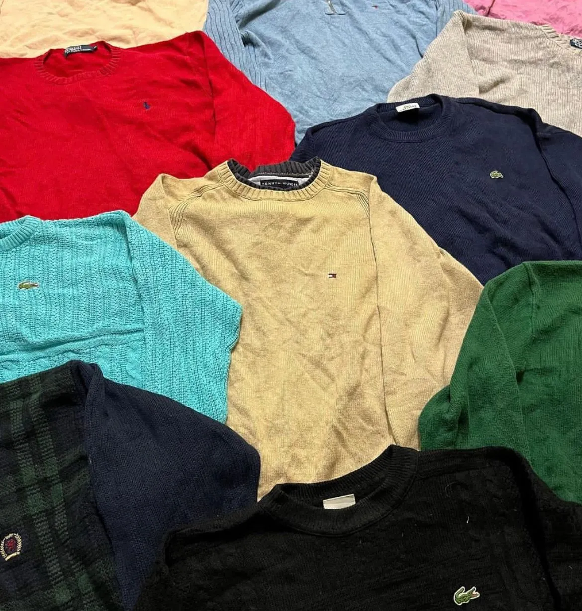 POLO TOMMY LACOSTE KNIWEAR - 50 PIECES