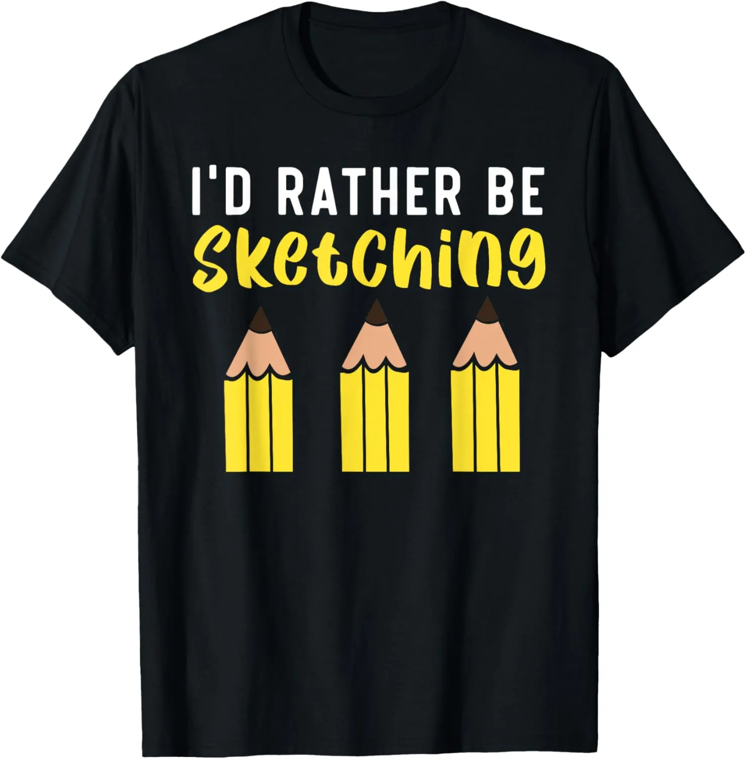 Sketching Drawing Doodling Pencil Draw Sketch Artist T-Shirt