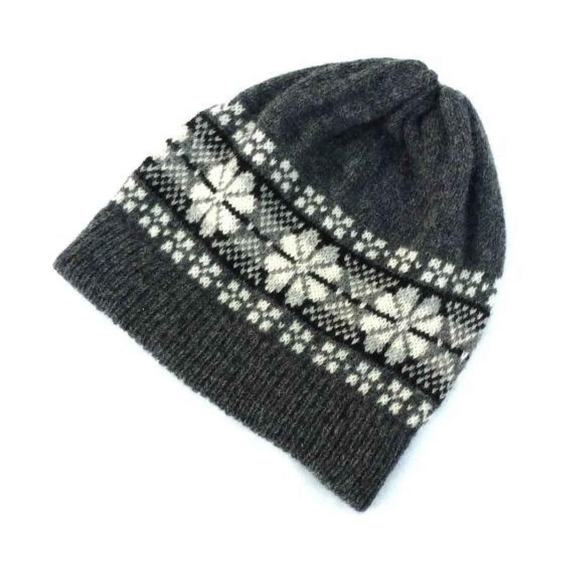 Slate Grey Fairisle Hat