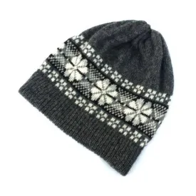 Slate Grey Fairisle Hat