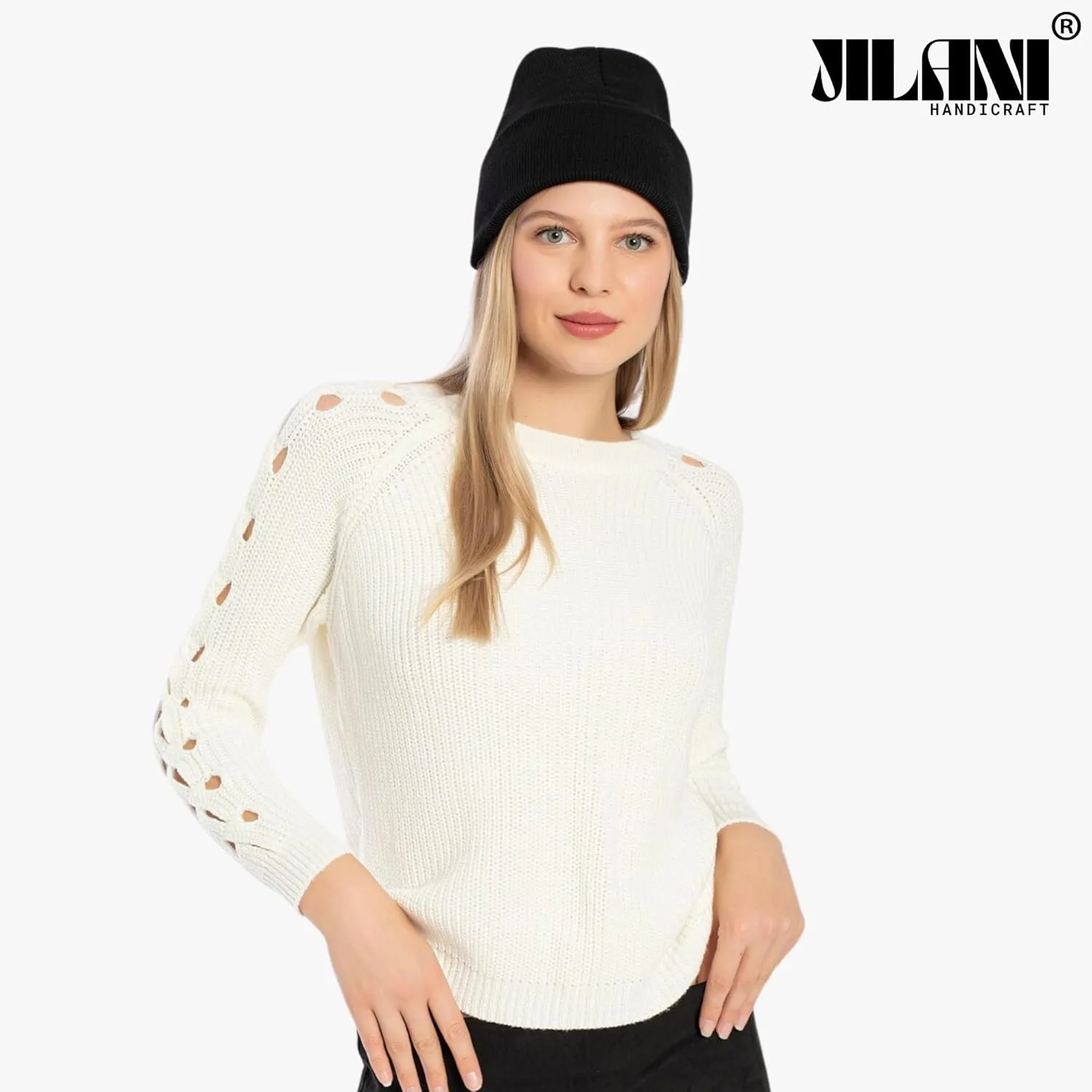 Soft Multicolor Winter Hats, Knitted Beanie Hats for Women & Men Knit Cuffed Beanies Women Plain Beanies