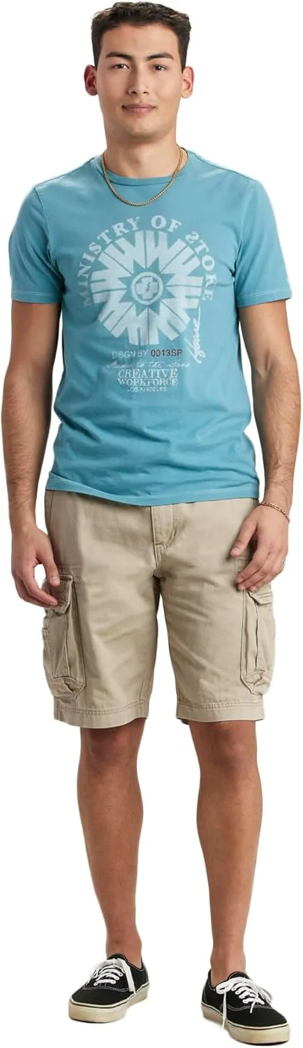UNIONBAY Men's Survivor Belted Cargo Short-Reg and Big & Tall Sizes