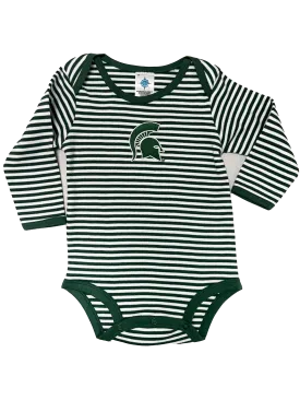 Unisex L/S Michigan State Bodysuit
